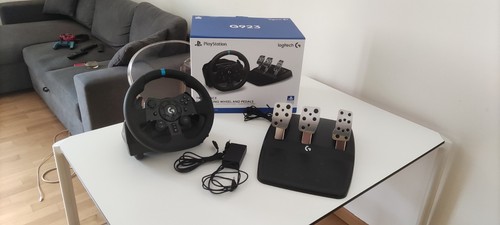 Volante pedaliera logitech - volante,