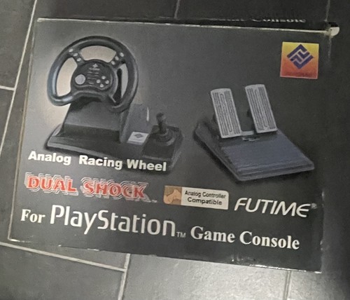 Volante futime psx analog - volante,