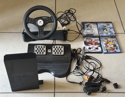Playstation2 ps2 con volante - ps2,