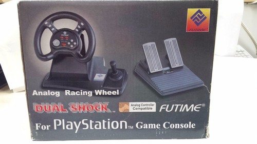 Volante futime psx analog - volante,